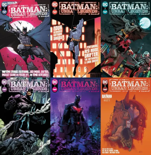 Batman: Urban Legends (#1, #2, #3, #4, #5, #7, #12 inc. Variants, 2021-2022)