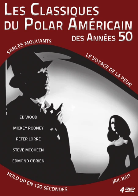 Coffret 4 DVD - Les Classiques du Polar Américain des années 50