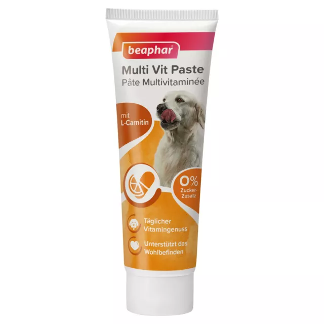 Beaphar Multi-Vitamine-Paste Dog 100 G, New