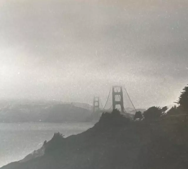 1994 Tom Usher Golden Gate Bridge Vintage Photo San Francisco Marin Pacific 90s