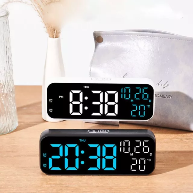 Backlight Electronic Clock Multi-functional Display Table Clock  for Bedroom