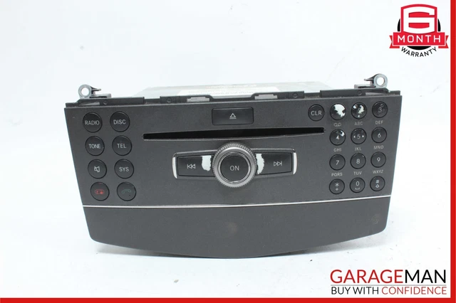 08-11 Mercedes W204 C250 C300 Navi Navigation Command Head Unit DVD CD Audio