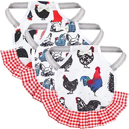 Chicken Saddles Hen Apron with Elastic Straps Suitable for Small Medium Large