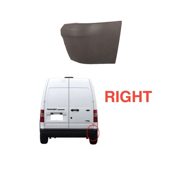 REAR BUMPER CORNER End Cap Right For Ford Transit Connect 20022013