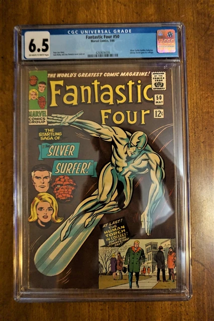 Fantastic Four #50 CGC 6.5 - Silver Surfer Battles Galactus
