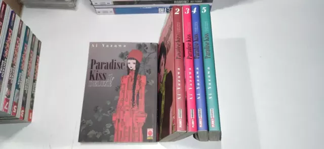 Paradise Kiss Deluxe 1-2-3-4-5 Serie Completa Ai Yazawa - In Condizioni Ottime