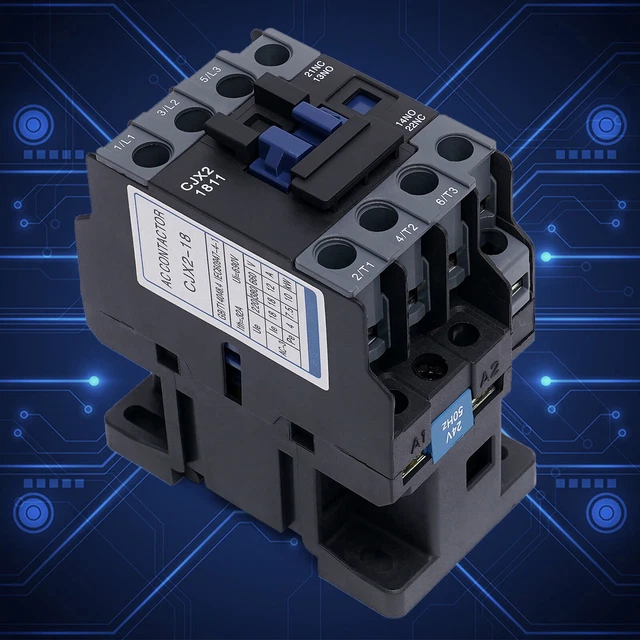 24V 18A UNIVERSIAL AC Contactor Starter Relay with High quality plastic