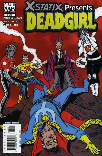 X-Statix Presents: Dead Girl #5 FN; Marvel | Milligan Allred - we combine shippi