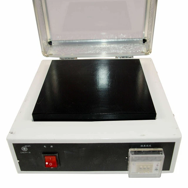 220V ADJUSTABLE TEMPERATURE Flatplate Bearing Heater Hot Plate with