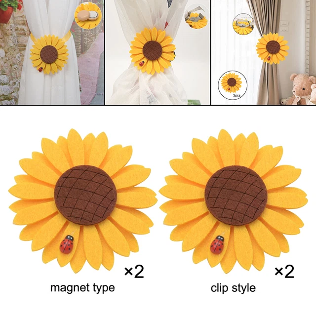 2 PCS  Curtain Tiebacks Decorative Curtain Drape  Drilling