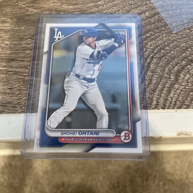 2024 BOWMAN BASE Paper Shohei Ohtani 33 Los Angeles Dodgers MLB