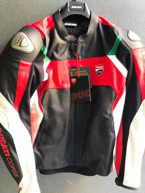 Giacca in pelle Ducati Corse 18 C3 - Leather Jacket Ducati Corse 9810373