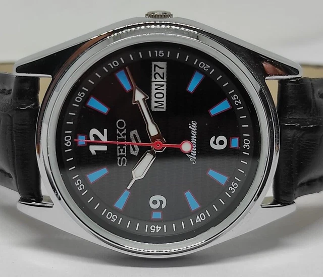 Orologio Automatico SEIKO 5 SNXS77K1 - Quadrante Blu, Cassa Acciaio 37mm, Cinturino Metallico
