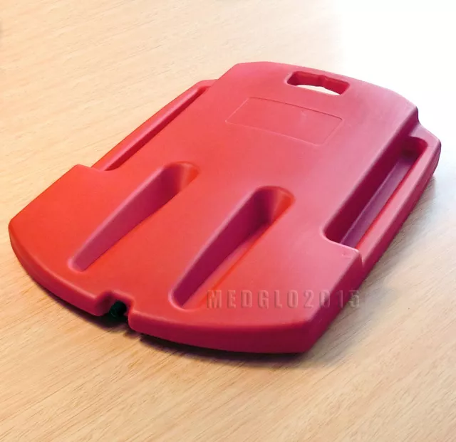 Medical PLASTIC CPR BOARD CPR BACK BOARD FIRST AID EMS RED COLOR Cup-shaped