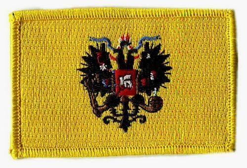 Flaggen Aufnäher Patch Russland Zar Fahne Flagge