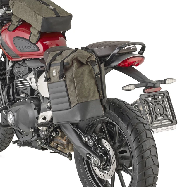 Borse Laterali Kappa RB100 Per Moto Guzzi V7 III - Con Telaietto, Made In Italy, Garanzia 2 Anni - Foto 4