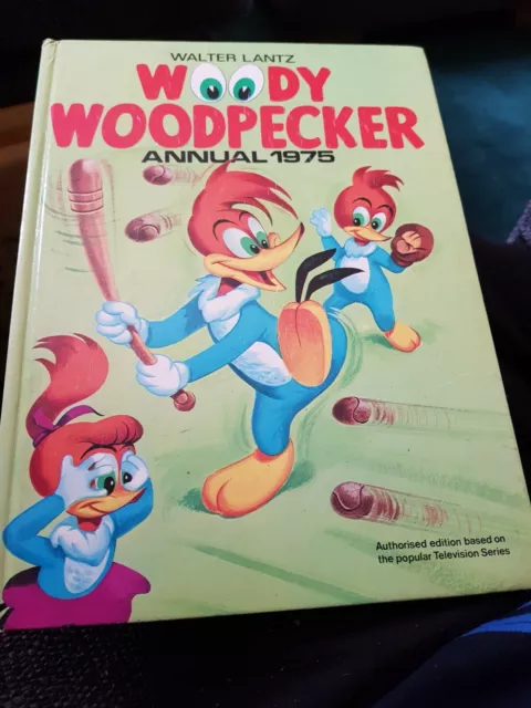 Woody Woodpecker Annual 1975 X GOOD CONDITION FOR AGE X VERY RARE X 1984N X