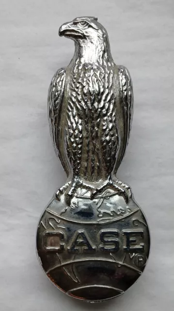 Vintage Case Tractor Emblem, Eagle on a Globe, New, Old Stock, Advertising