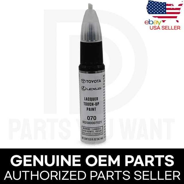 GENUINE TOYOTA LEXUS OEM Touch Up Paint 002580007021 Blizzard Pearl