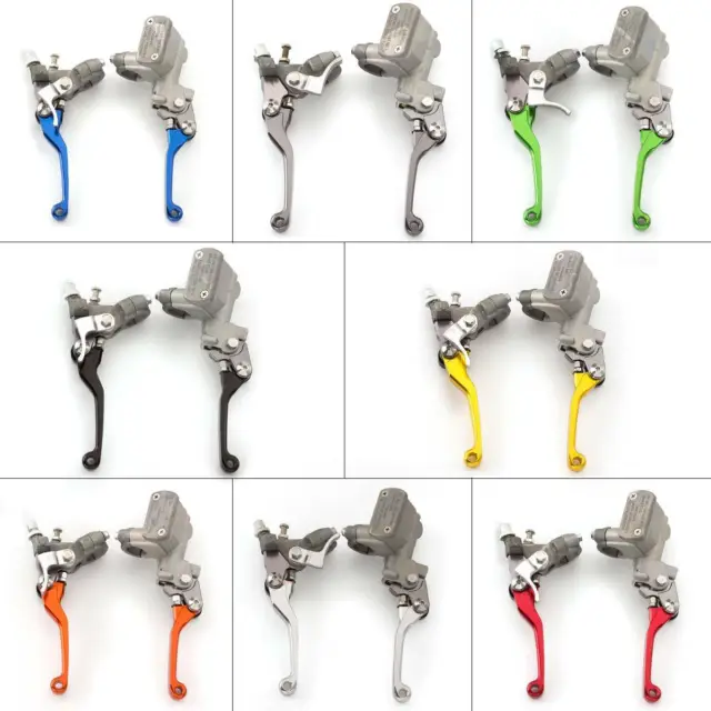 For CR500R 1992-2001 CRF150R 2007-2016 Brake Master Cylinder Clutch Perch Levers