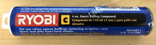Ryobi 4 oz. Emery Buffing Compound Tube (Type ''C'')
