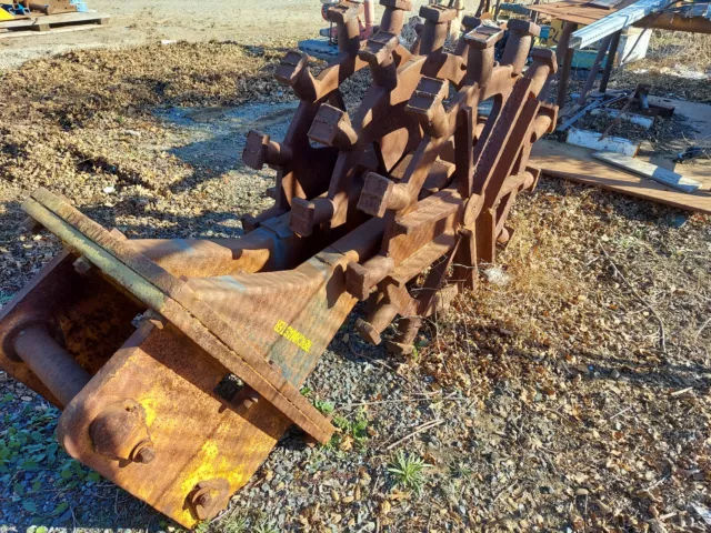 Excavator Trench Master Compactor Wheel 24" W X 48" H Universal Excavator Trench Master Compactor Wheel 24" W X 48" H Universal