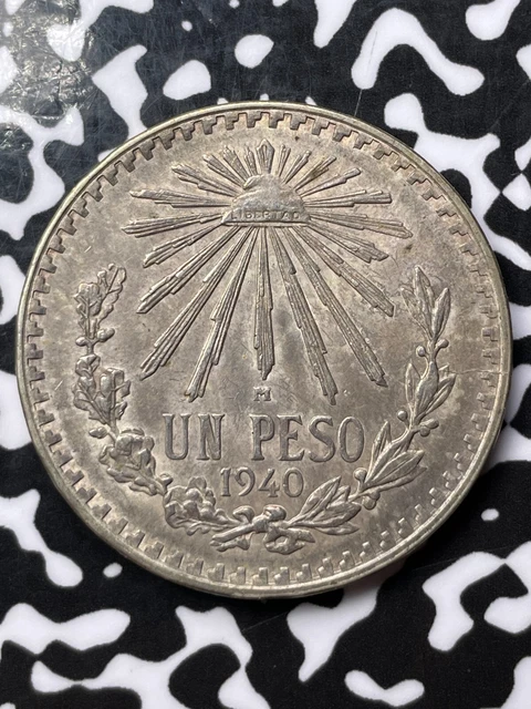 1940-Mo Mexico 1 Peso Lot#JP24 Silver!