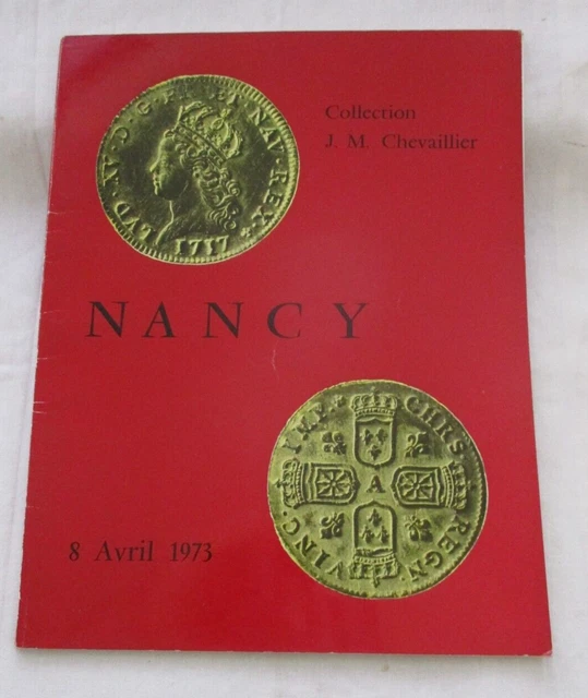 Catalogue Vente Médailles Et Monnaies De Collection - Mai 1973 - Avec Résultats
