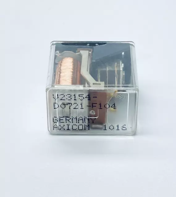 Unused Siemens V23154-D0721-F104 Multi Purpose Ice-Cube Relay 24Vdc 5A