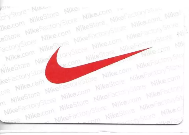 Nike factory carte best sale cadeau