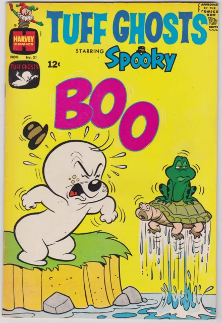 Tuff Ghosts, Starring Spooky #31  Super Sharp Copy!  Harvey Comic  1967  FVF