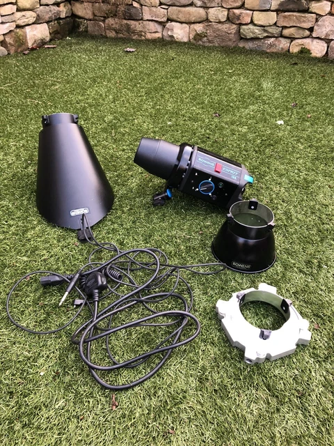 Bowens Esprit 125 con campanas para lentes