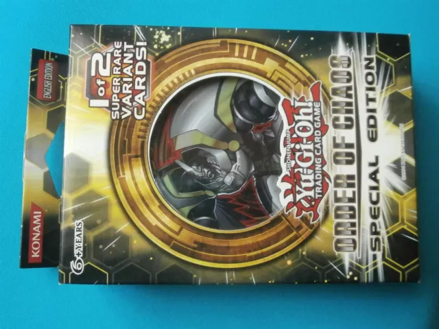 Yugioh Order Of Chaos Special Edition Booster Box English Unopened
