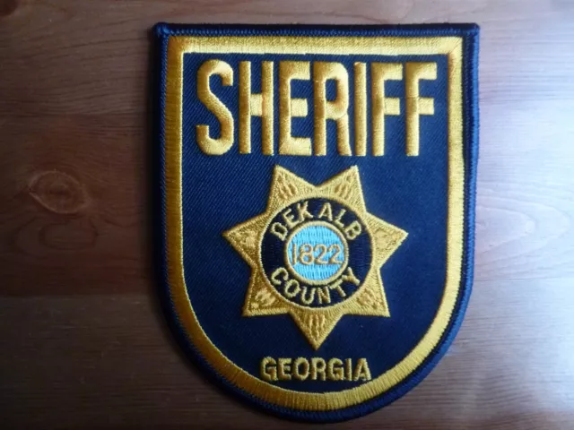 DEKALB COUNTY GEORGIA SHERIFF UNIT Patch USA Obsolete Original