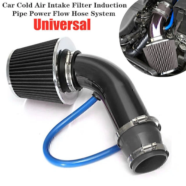 3'' Car Truck SUV Cold Air Intake Filter Induction Pipe Power Flow Hose System
