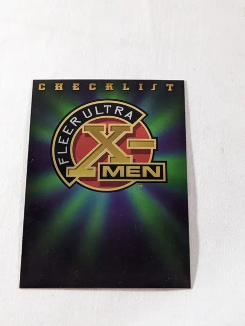 1995 Fleer Ultra Marvel X-Men Chromium You Pick the Base Card Complete Your Set