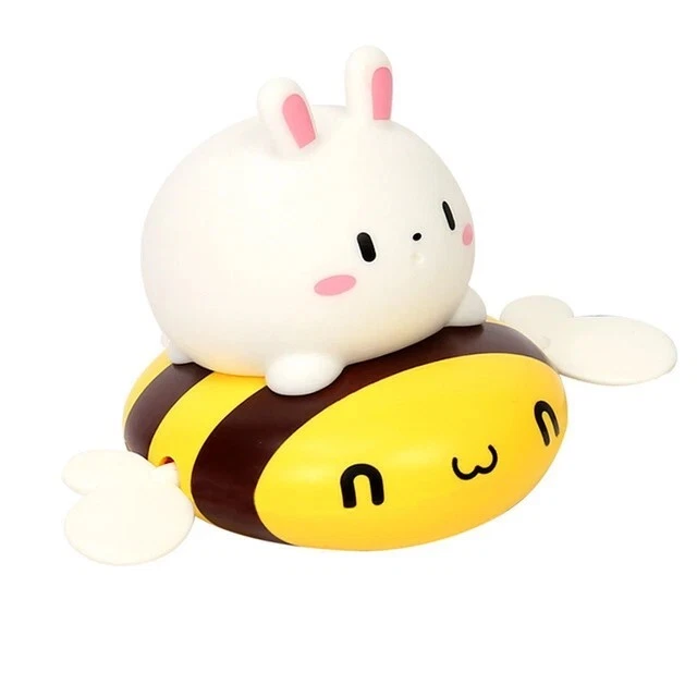 1Pc Brand New Water Toy Swimming Pool Cartoon Animal Bathing Toys Bee Rabbit