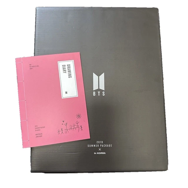 BTS 2019 サマパケ DIARY JONGKOOK BTS SUMMER PACKAGE 2019 DVD Jungkook Random Diary Photo book, big