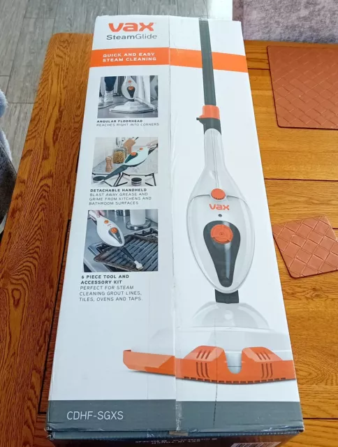 New Vax CDHF-SGXS Steam Glide Plus Lightweight Multifunctional Steam Mop