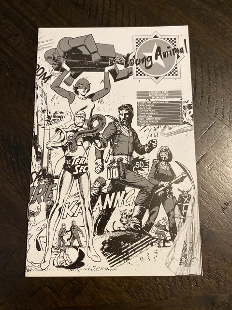 Young Animal Ashcan 1 Who’s Who Doom Patrol Cave Carson DC Gemini Ship