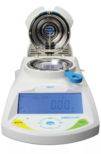 Adam PMB 163 Moisture Analyzer | 160 g X 0.01% Moisture (Made in United Kingdom)