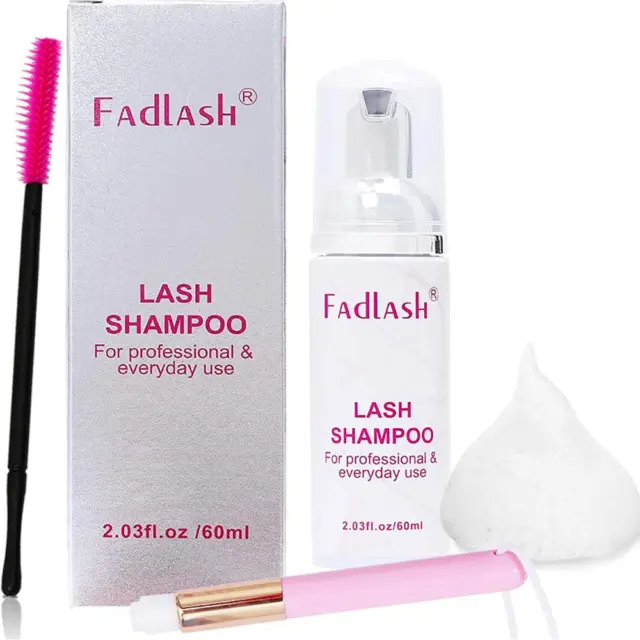 FADLASH Lash Shampoo for Lash Extensions Eyelash Extension Cleanser 60ml