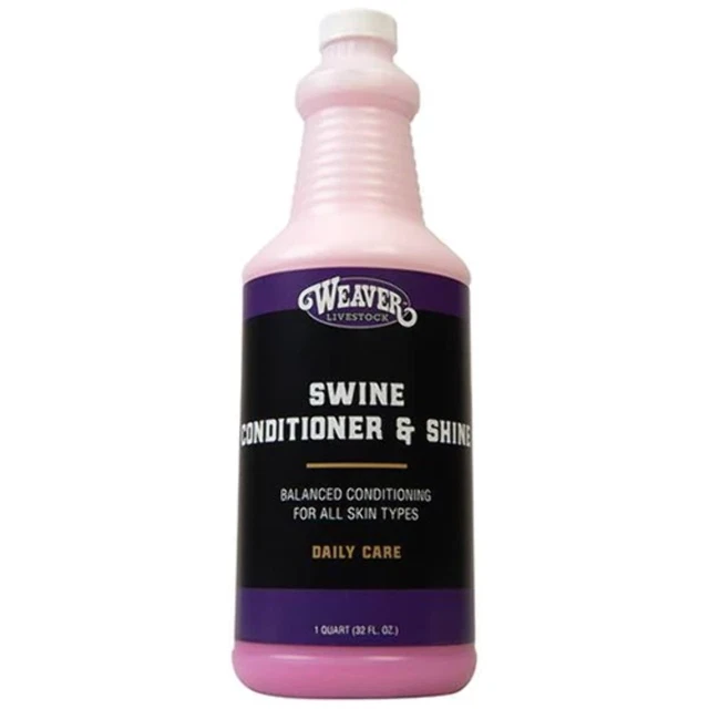 New Weaver Livestock SWINE CONDITIONER & SHINE 32 oz. Prevent dry scaly skin Pig