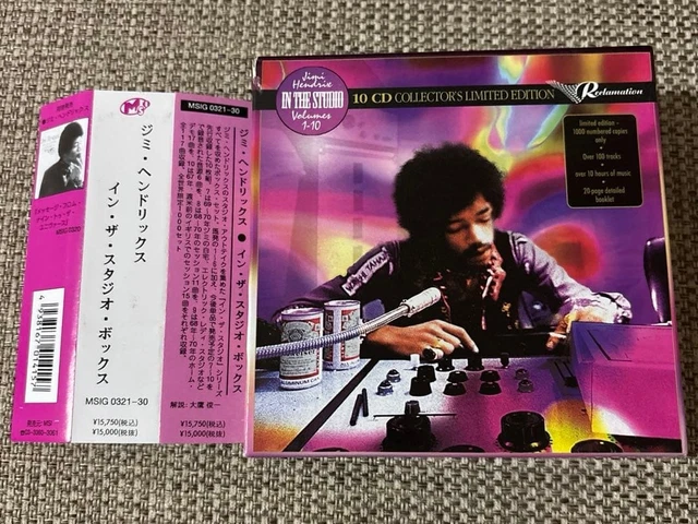 JIMI HENDRIX IN The Studio 10CD Box Set Used Ex- $544.16 - PicClick CA