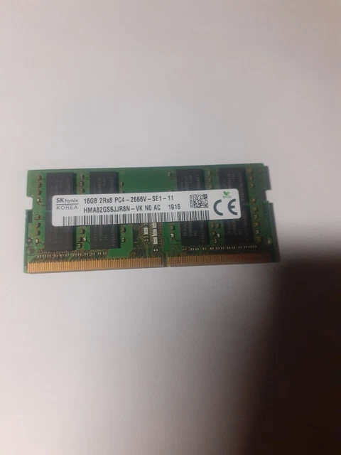 RAM serveur HPE 16 Go DDR4 ECC 2666MHz 879527-091 SK hynix - Accessoires informatique