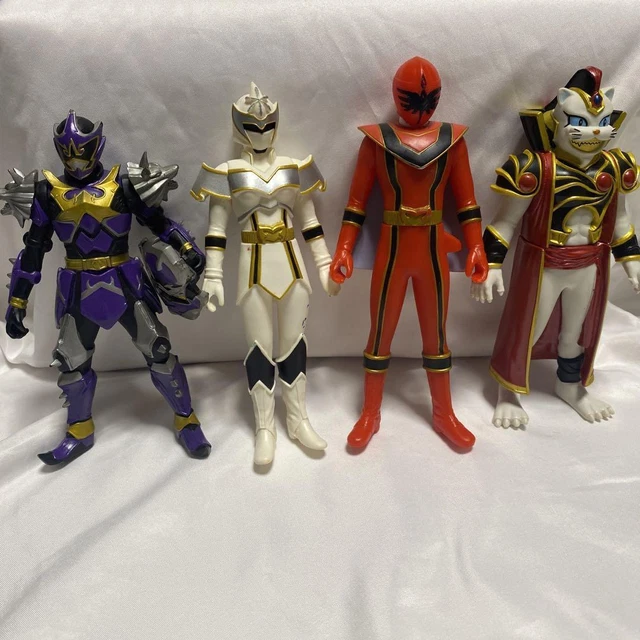 Magi Rangers Raigel POWER RANGERS MYSTIC Force Magiranger Lot de 4 figurines en vinyle ...