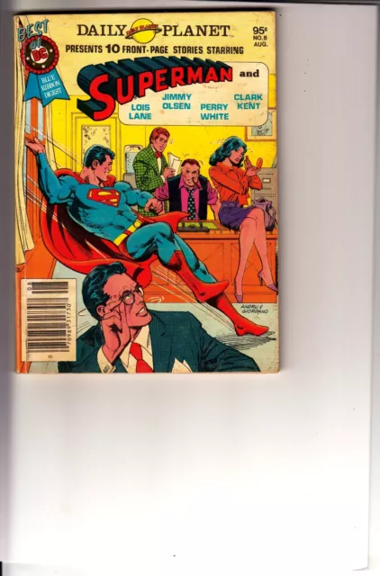 Best Of Dc: Blue Ribbon Digest #6 (Dc 1980): Andru, Giordano Cvr   --  Vg/Fn