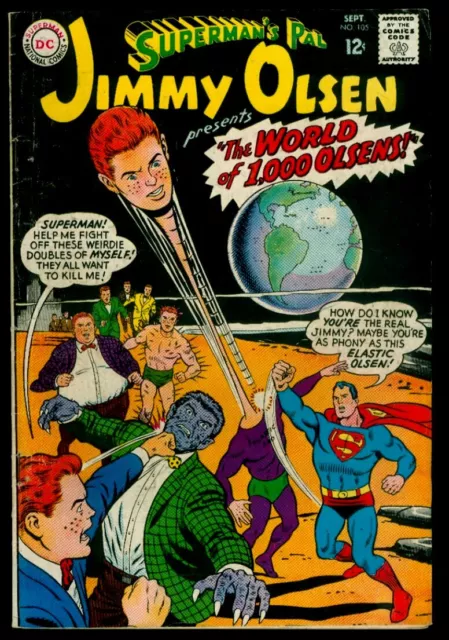 DC Comics Superman's Pal JIMMY OLSEN #105 VG/FN 5.0