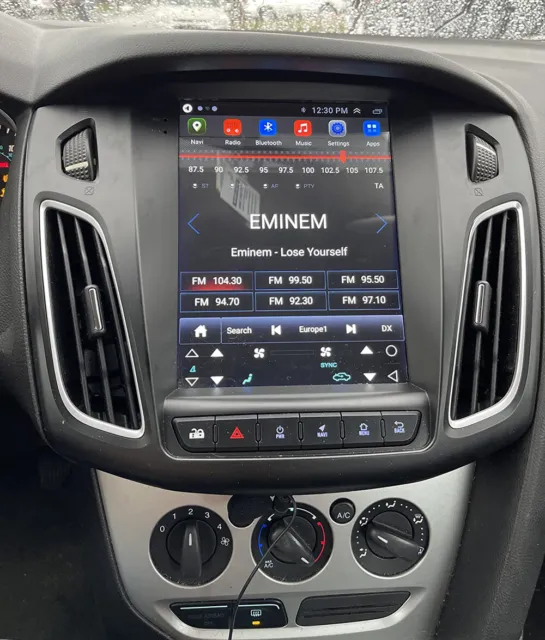For Ford Focus 2012-2018 Car Stereo Radio Gps Navi Android 12.0 Carplay + Camera