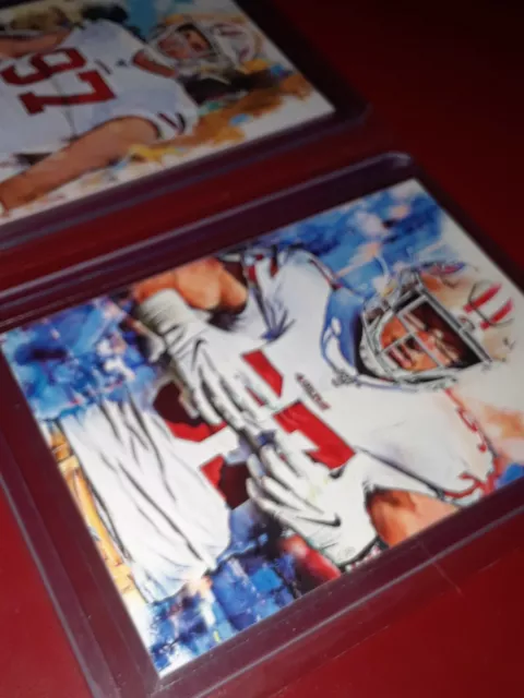 Nick Bosa 1/25 Ebay 1/1 Lot San Francisco 49ers Ohio State Card By Q Art 3